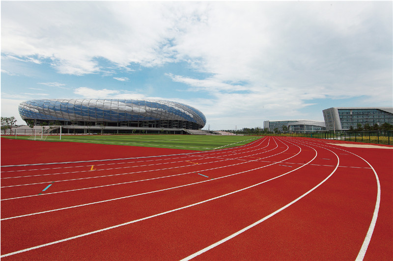 全运会大连体育中心400米混合型跑道1