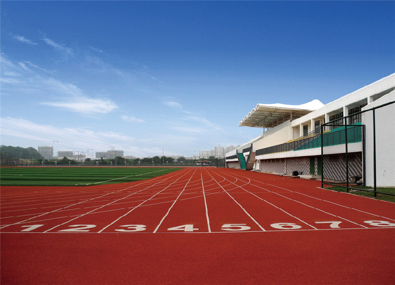 贵州独册大学城400米透气型跑道